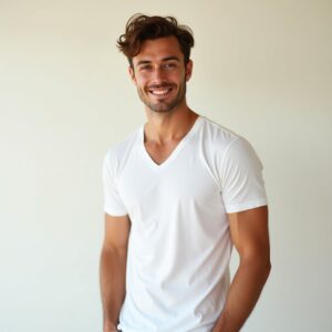basic" Basic V-Neck T-shirt!